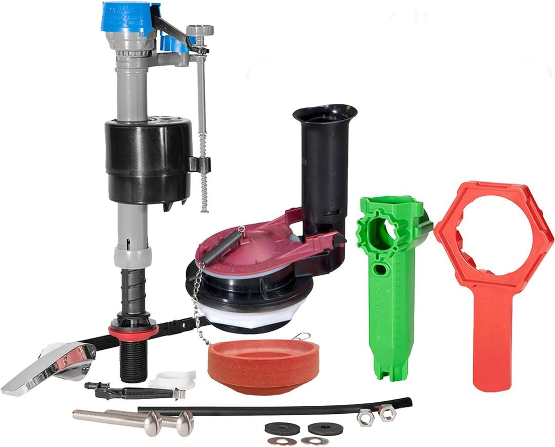 Fluidmaster K-400H-038-T4 PerforMAX 3 in. Everything Toilet repair kit, No Size, Multi