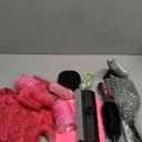 ThinkLearn Car Cleaning Kit, Car Vacuum Detailing Kit Interior with High Power Handheld Vacuum, Including 7Pcs Detailing Brush Set, Windshield Cleaner, Pink Car Accessories for Women