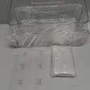 Lysam Bath Toy Storage 2 Packs, Large Bath Toy Holder with 3 Compartment, Quick Dry Bathtub Toy Organizer, Bath Tub Toy Net, Shower Toy Basket & Bin, Bathroom Accessories for Baby,Toddler,KidsClear