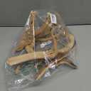 majoywoo Natural Large Driftwood for Aquarium Decor Reptile Decor, Assorted Spider Wood Branch 11-14" 2 Pcs, Fish Tank Decoration