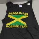 Last minute Jamaican Bobsled Team Halloween Group Costume Tank Top, Medium