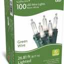 100 Mini LED Lights Warm White - Pack of 2