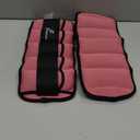 Sportneer Adjustable Ankle Weights Set - 1 Pair (2-10 lbs) Removable Sandbags for Women & Men, Comfortable Neoprene Leg Weights for Walking, Running, Pilates, Yoga, Home Workout & Physical Therapy (Peach Pink)