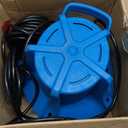 Little Giant APCP-1700 115-Volt, 1/3 HP, 1745 GPH, Automatic, Submersible, Swimming Pool Cover Pump with 25-Ft. Cord, Light Blue, 577301
