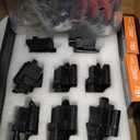 UF271 Ignition Coils Pack & Double Iridium Spark Plugs & 10.2MM Spark Plug Wires for Chevy Avalanche Express Tahoe Silverado Suburban 1500 2500 3500/GMC Savana Sierra Yukon/Hummer H2 OEM# C1208 D581