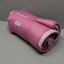 Clostnature Sleeping Bag for Adults and Kids - Lightweight Camping Sleeping Bag for Girls, Boys, Youths, Ultralight Backpacking Sleeping Bag for Cold Weather - Compression Sack Included (Left Zipper) (Pink)