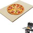 24'' Extra Large Pizza Stone Baking Stone Cordierite Bread Stone for Oven Grill, Cooking Stone for Grill Rectangular, Thermal Shock Resistant, Ideal for Baking Different Sizes of Pizzas or Bread, 24" x 17 3/4"