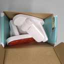 Door Lever Lock (2 Pack)  Prevents Toddlers from Opening Doors  Easy One-Hand Operation for Adults  Durable ABS with 3M Adhesive Backing  No Tools Needed for Install (White)