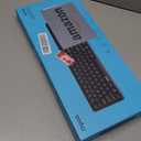 Rapoo X2100 Quiet Wireless Keyboard and Mouse Combo, 2.4GHz USB Receiver, 12 Multimedia Keys, Spill-Proof, Full-Sized, Compatible with PC, Laptop, Black