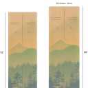 Cork Yoga Mat with Natural Rubber Base, Extra Size, Thickness and Support, Excellent Cushion & Grip, Non-Slip, Non-Toxic, Sweat-Resistant, Sustainable, Eco-friendly Exercise Mat