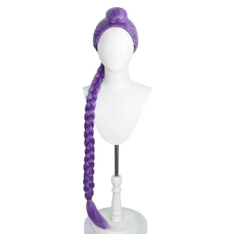 Rumi Wig for KidsGirls Halloween Cosplay Wig Props Purple