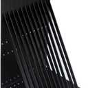 12 Pack L24 x H 12" Black Heavy Duty Shelf Brackets with Screws Metal Shelf Brackets Shelf Support Angle Brackets for Shelves L Brackets Heavy Duty Floating Shelf