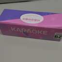 BONAOK Karaoke Microphone for Kids & Adults - Bluetooth Microphones Singing Mic with Disco Lights, Echo Effect, Built-in Speaker Portable Karaoke Player for Party Travel Gifts Q78(Blue)