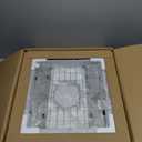 15x15 Inch Bar Sink Undermount, 18 Gauge Stainless Steel Small Kitchen Sink, Handmade Single Bowl Wet Bar Sinks with Rinse Grid (Brushed)