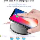 30W Wireless Charger Pad, Wireless Charge 30W, Fast Wireless Charger, Wireless Charging Compatible with Samsung Galaxy S23/S22/S21/S20, Fast Charger Compatible with iPhone 17/16/15/13/14/12 Series