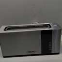 Mueller UltraToast Full Stainless Steel Toaster 2 Slice, Long Extra-Wide Slots With Removable Tray, Cancel/Defrost/Reheat Functions, 6 Browning Levels With LED Display, Housewarming Gifts New Home