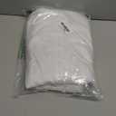 White Photography Backdrop for Photoshoot,Photo Backdrop Curtain,Perfect White Background for Party Portrait Photoshoots Video Studio 8FTx10FT