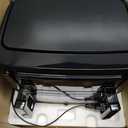 Elite Gourmet EAF1055D Dual Zone Air Fryer Oven, 11QT. Capacity with Divider, Sync Finish, Dishwasher Safe Basket, 10 Preset Functions, 1600-Watts, with Recipe Booklet, Black