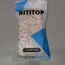 2 x NITITOP Compatible with iPhone 16 Pro Max Case Cute Flower Women Girls Floral Rose Design Vintage Shockproof Soft Girly Slim TPU Fashion Protective Phone Cover - Pink