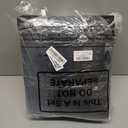 Windyun 4 Pack 155 Gallon Extra Large Moving Bags XXL Heavy Duty Storage Bag with Strong Zipper Handle Jumbo Big Tote Box Foldable for College Dorm Travel Clothes Duffle Blanket Pillow(Black)