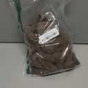 WOYYHO Adorable Winter Dog Sweater Dress with Plaid Skirt & Bowtie, Warm Fleece Outfit for Small Dog Girls Chihuahua, Yorkie Dachshund Puppy, Crew Neck, Long Sleeve, Brown, Size M 