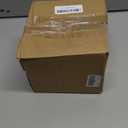 HAOTOP Garlic Keeper with Lid, Ceramic Garlic Saver Container for Countertop, Kitchen Decor (White)