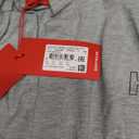 HUGO mens Outline Logo Cotton Blend Robe Robe, Size :XXL, Grey 