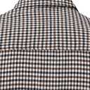Mens Gingham Button Down Shirt Long Sleeve Dress Shirts Business Casual Shirts with Pockets (M)