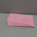 Pink 6 Pack Plastic Table Cloth 54" x 108", Disposable Tablecloths Rectangle Table Cover, Plastic Tablecloths for Parties