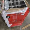 Frigidaire Retro Mini Fridge with Freezer & Side Bottle Opener-Small 2 Door Refrigerator for Office Bar or College Dorm Room-3.2 Cu Ft – 19”"D x 20.5" W x 33.5" H (ONYX)