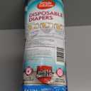 Simple Solution Disposable Dog Diapers, Female Dog Diapers, Puppy Potty Training, Incontinence and Heat Cycle Protection, Medium Diapers for Dogs, 15-23 Inch Waist, 30 Count