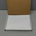 Hamilco White Glossy Cardstock Paper 8 1/2 x 11" 100 lb Cover Card Stock 50 Pack
