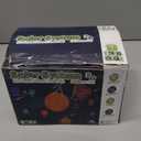 Mini Foam Plants Balls Toy, 10 PCS Solar System Stress Balls for Kids Adults, Squeeze Global for Stress Relief, Science Kit Gift for Early Learning, Classroom Prize for Boys Girls (with Flash Cards)