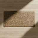 J&V TEXTILES Medallion Embossed Cushioned Anti Fatigue Floor Mat, Thick Non Slip Waterproof Kitchen Rug, Heavy Duty Foam Standing Mat for Kitchen (Taupe, 20" X 39")