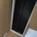 Fun Memories Floating Shelves for Wall 36 Inches, Wood Shelves with Invisible Bracket, 10" Deep Shelves Wall Mounted, Large Wood Floating Shelves for Living Room Bathroom, Black, Set of 2