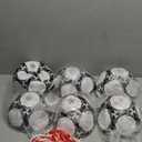 6 Pack Classic deflated Soccer Balls Size 3/4/5 with Pump and Mesh Bag for Indoor Outdoor Lawn Game Training Practice Bulk Sport Gift for Teens Adults