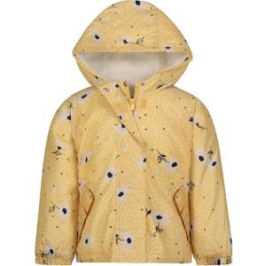 Carter's Girls' Fleece Lined Hooded Puffer Coat, M/5-6 (Yellow)