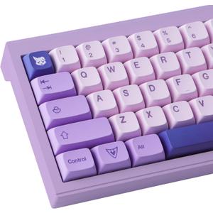 Hyekit PBT Keycaps, 132 Keycaps Dye-Sublimation Cherry Profile Botanical Keycap for Cherry MX Mechanical Keyboards (Witch Emilia) Hyekit PBT Keycaps, 132 Keycaps Dye-Sublimation Cherry Profile Botanical Keycap for Cherry MX Mechanical Keyboards (Witch Emilia)
