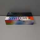 Switch 2 Case 13 In 1 Bundle, Accessories Kit For Nintendo Switch 2 (2025), Carrying Case/ Screen Protector/ 4x Thumb Grip/ Protective Cover For Joycon 2/ Transparent Protective, Black