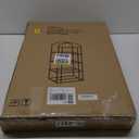 Garden 4-Tier Greenhouse  for Indoor Outdoor Gardening Hot House w/ Zippered Cover and Metal Shelves for Growing Vegetables, Flowers and Seedlings (PLGH704OWP)