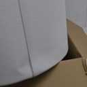 GLOBE Electric 67065 58" Floor Lamp, Black, Dark Gray Velvet Shade, On/Off Socket Rotary Switch, Living Room Dcor, Reading Light, Home Essentials, Bedroom, Office Accessories