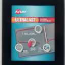 Avery® Ultralast™ Slant-Ring Binder, 1" Rings, Black
