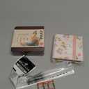 Mini Watercolor Paint Set, Travel Watercolor kit with paint brushes, 15 acrylic paint, watercolor workbook, paint palette,Storage Bag, and Metal Clip, or Artists, Amateur Hobbyists and Painting Lovers