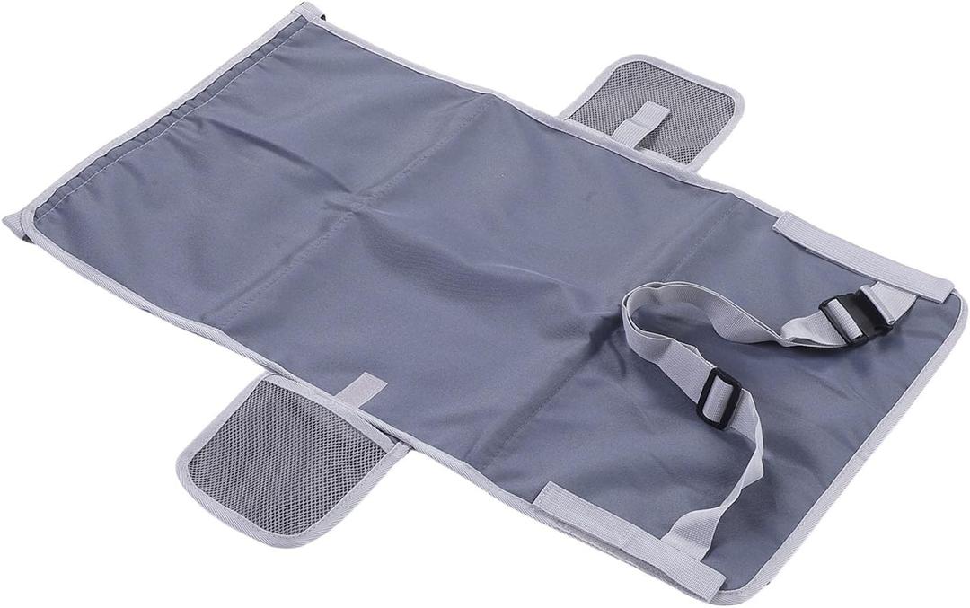 Toddler Airplane Bed, Polyester Fabric Kids Travel Seat Extender with Fun Airplane Design, for Long Flights Trips and Outings