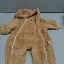 Newborn Baby Bear Outfit Suit Girls Boys Fleece Jumpsuit Romper Hooded Coat Winter Clothes Outwear Snowsuit, 59