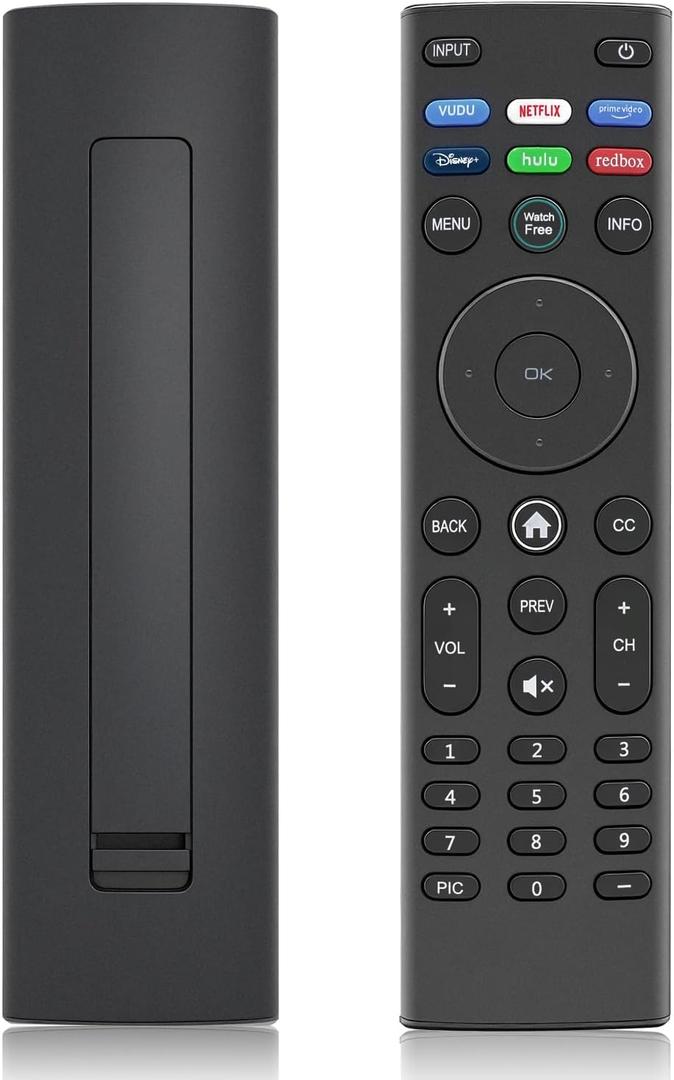 Universal Remote Replacement Control for Vizio TVs (Model XRT140) | Compatible with D/M/V-Series & All LED LCD 4K UHD Smart TVs (Button for Disney)