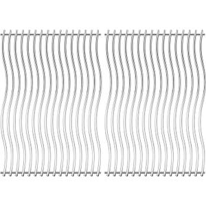 S8C011 (2-Pack) 17 3/4" Stainless Steel Solid Rod Cooking Grids Replacement for Napoleon Prestige PRO 500 Grills