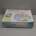 Baby Gym Play Mat, 8-in-1 Tummy Time Mat & Ball Pit with 6 Toys, Washable Baby Activity Play Mat for Visual, Hearing, Sensory, Motor Development, Baby Toys Gift for Toddler Infant 0-3-6-9-12 Months