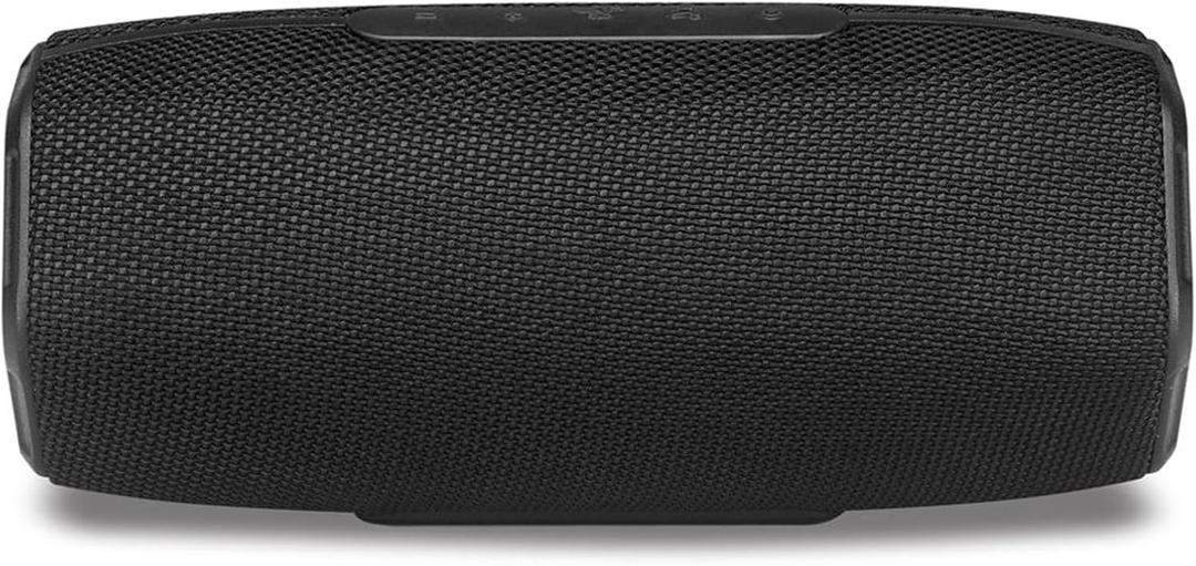 iLive ISBW348B Bluetooth Wireless Speaker - IPX6 Waterproof - With Built-In Microphone Includes Rechargable 10 Hour Battery and Charging Cable (Black)