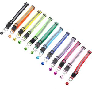 12pcs Wear-resistant Cat Bells Reflective Design for Outdoor Fun Mixed Colors for Pets for Holidays and Parties